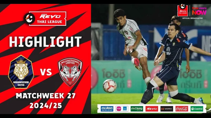 Bức ảnh trận đấu 'Pathum United' vs 'Muang Bức ảnh trận đấu 'Pathum United' vs 'Muang